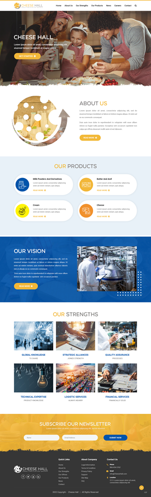 Web-Design von pb für Cheesehall BV | Design: #28602059