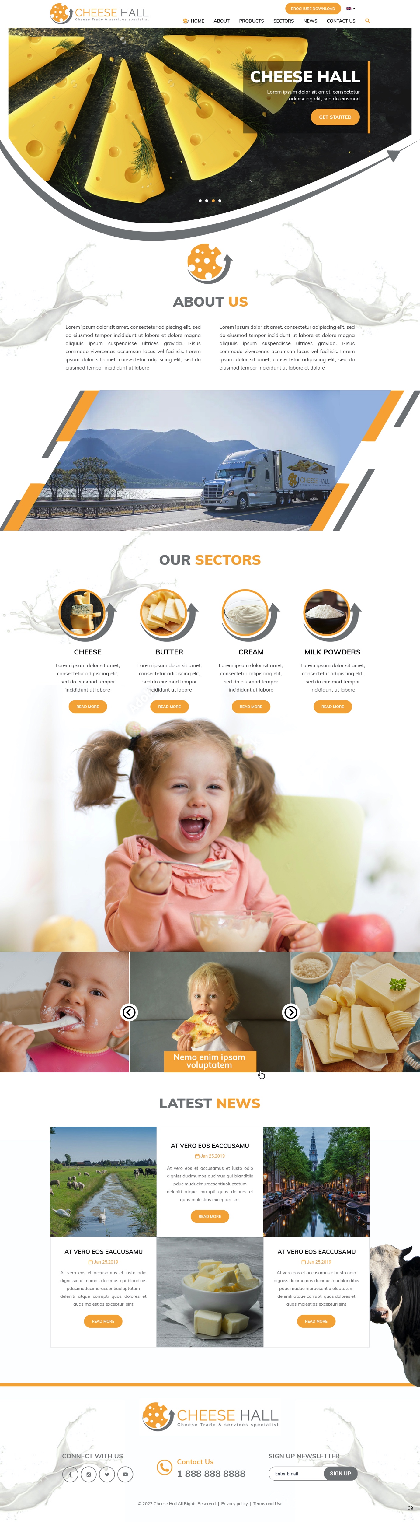 Web Design by pb for Cheesehall BV | Design #28602060