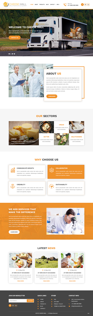Web-Design von pb für Cheesehall BV | Design: #28602066