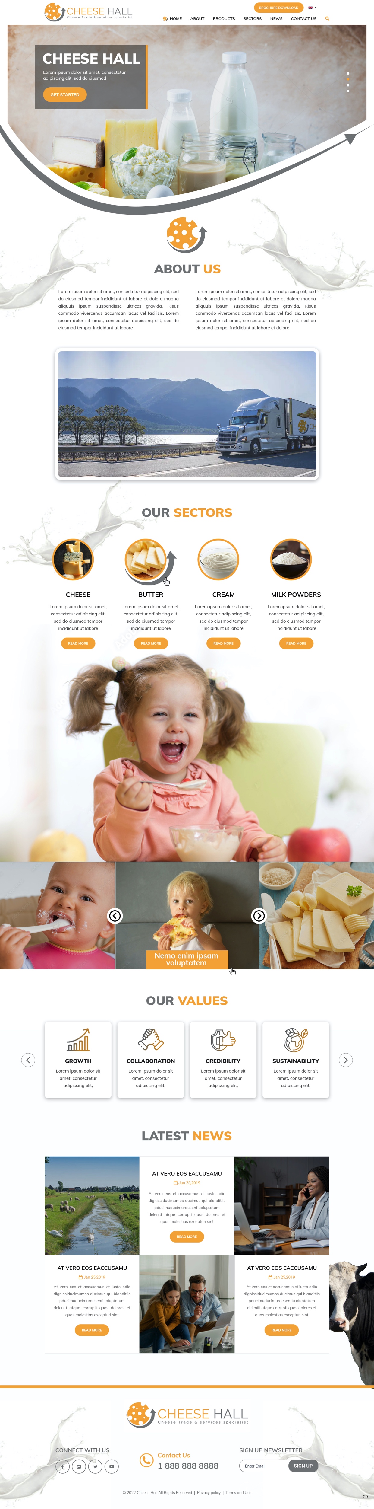 Web Design by pb for Cheesehall BV | Design #28610773