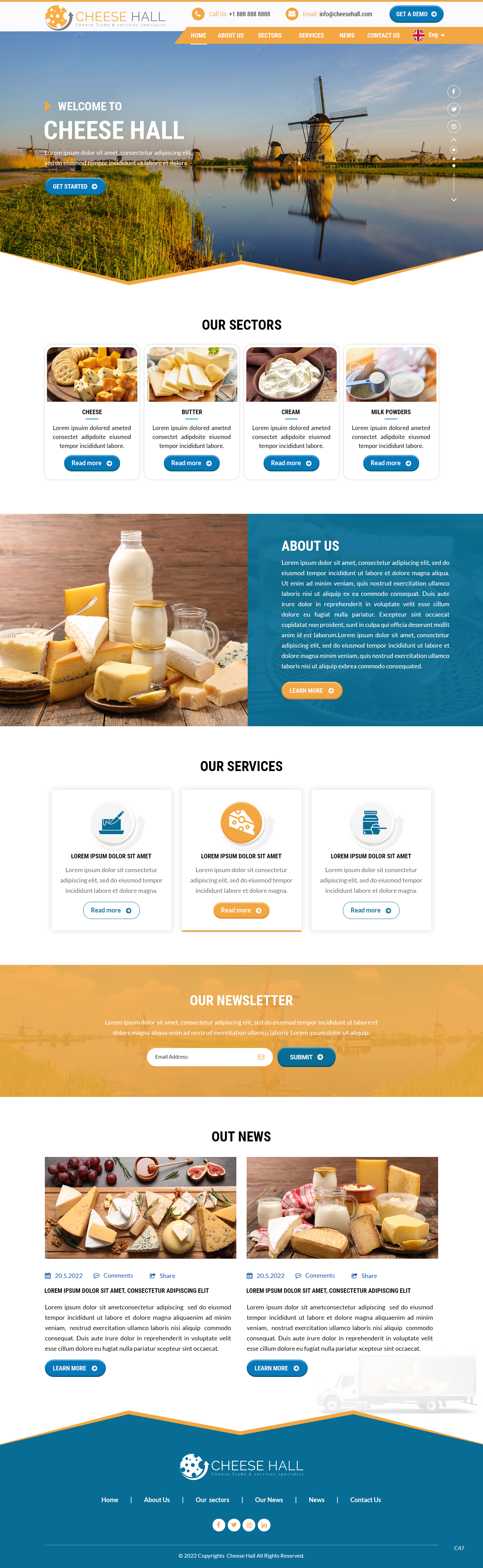Web-Design von pb für Cheesehall BV | Design #28610776
