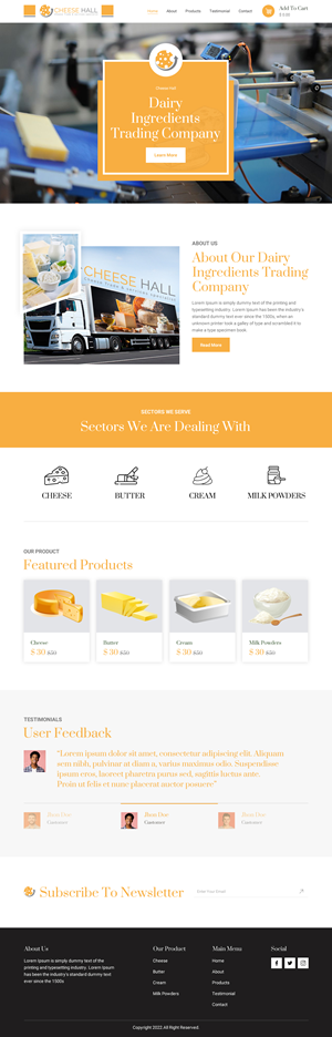 Web-Design von Sujit Banerjee für Cheesehall BV | Design: #28609343