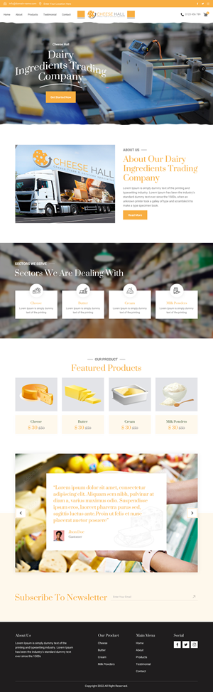 Web-Design von Sujit Banerjee für Cheesehall BV | Design: #28609420