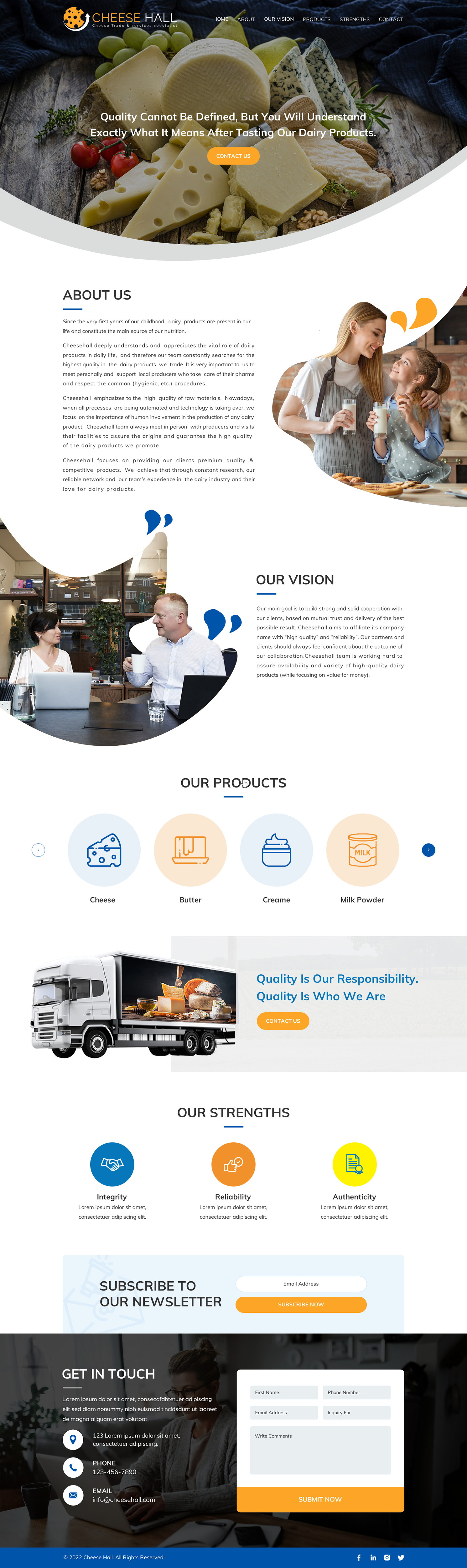 Web-Design von Sbss für Cheesehall BV | Design #28613872