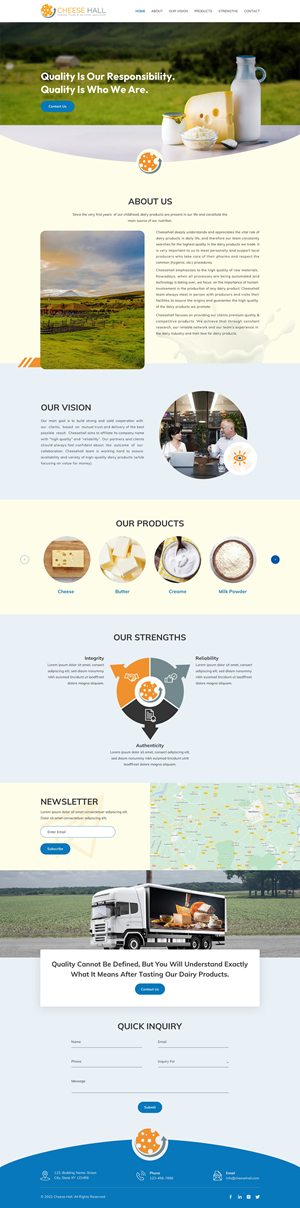 Web-Design von Sbss für Cheesehall BV | Design: #28619370