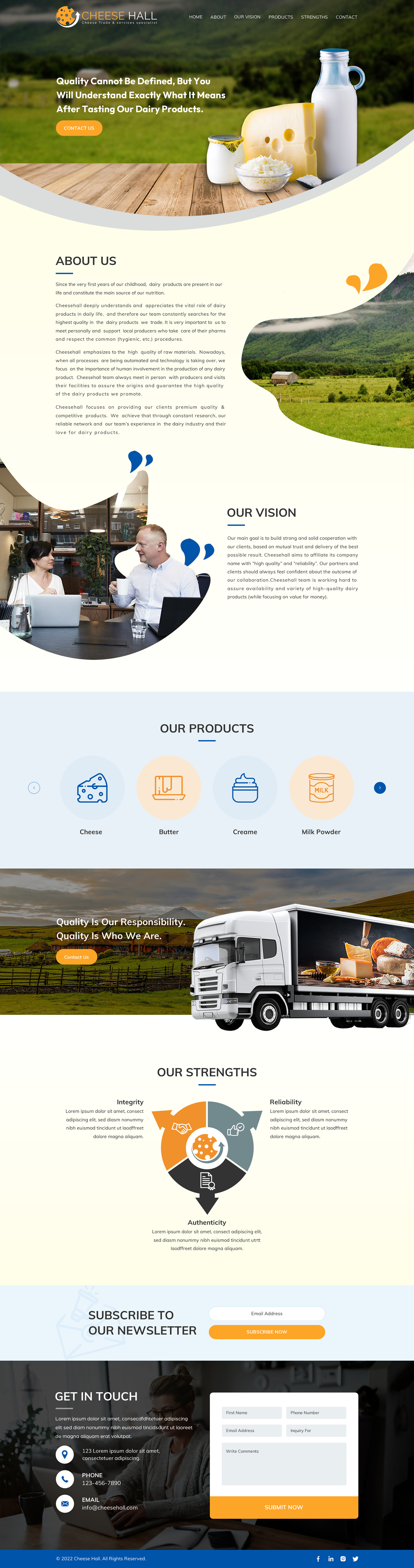 Web-Design von Sbss für Cheesehall BV | Design #28620503