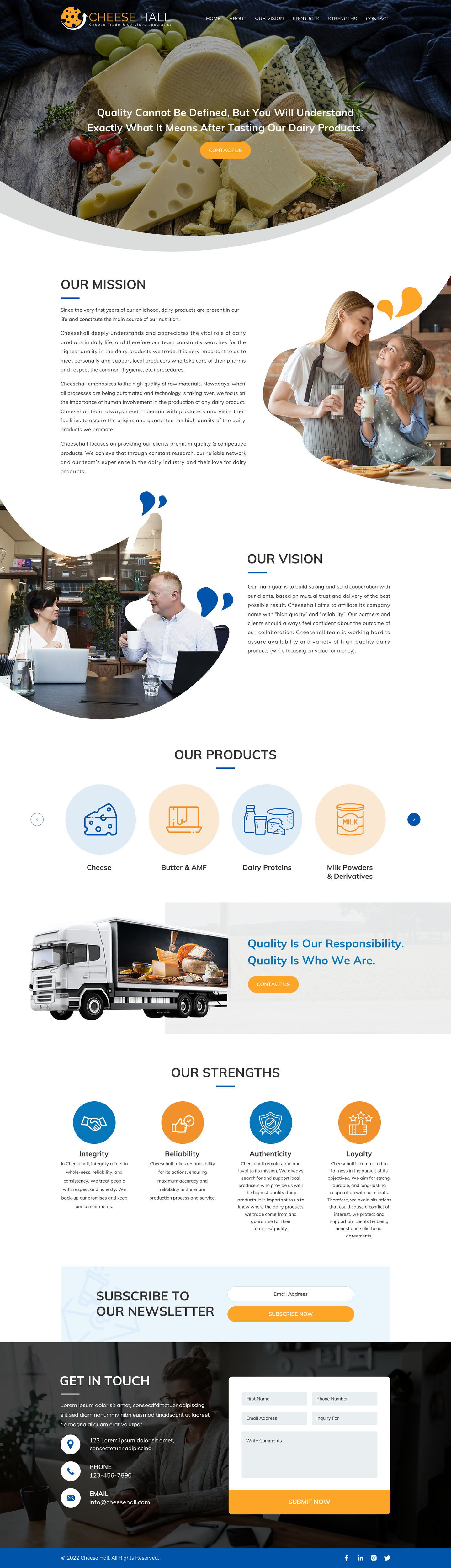 Web Design by Sbss for Cheesehall BV | Design #28656667