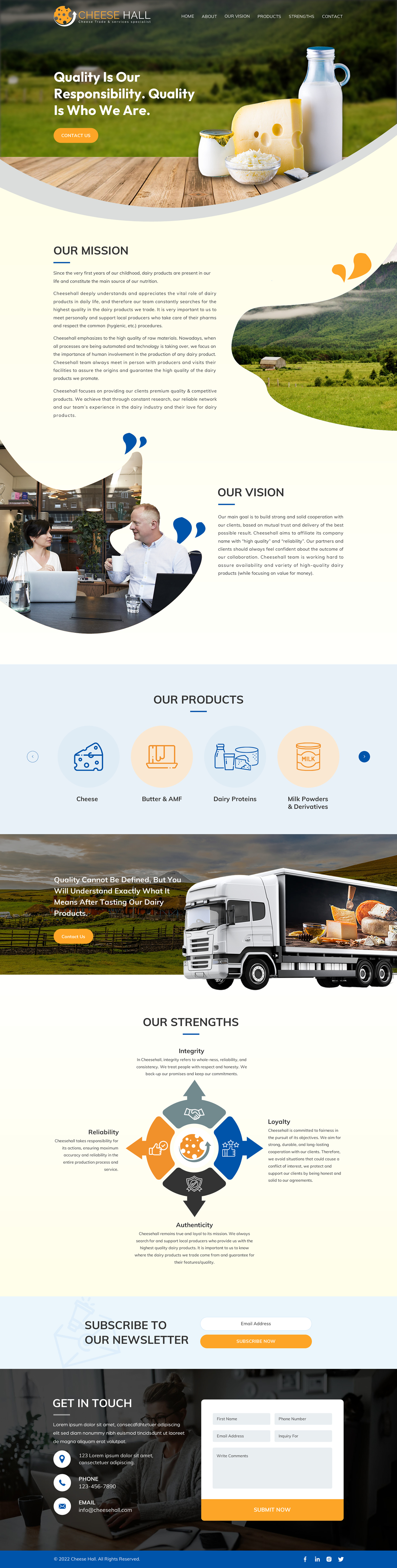 Web Design by Sbss for Cheesehall BV | Design #28656668