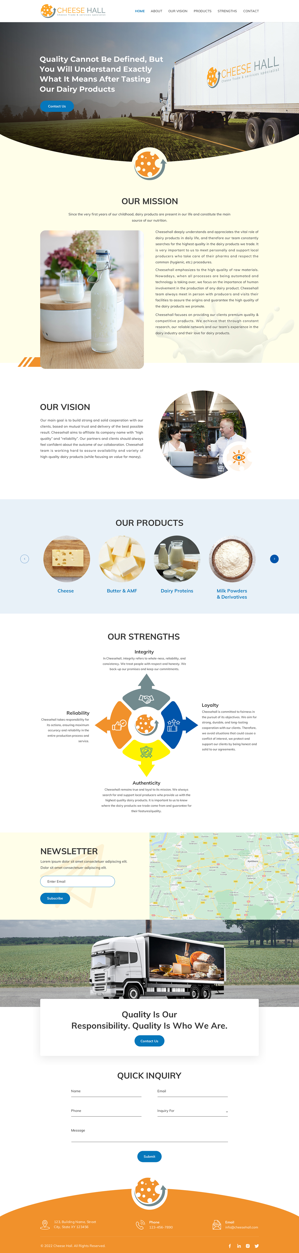 Web Design by Sbss for Cheesehall BV | Design #28656686