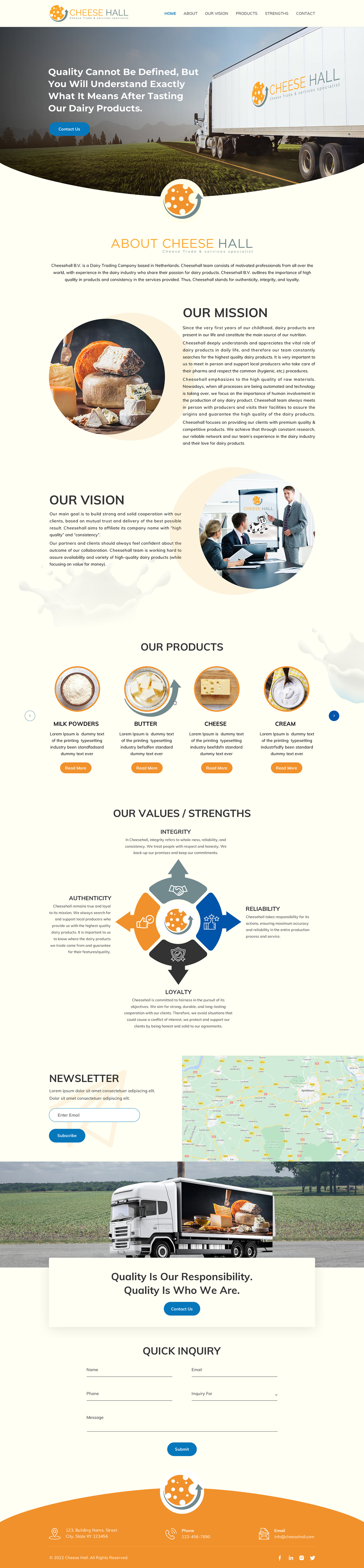 Web-Design von Sbss für Cheesehall BV | Design #28719210