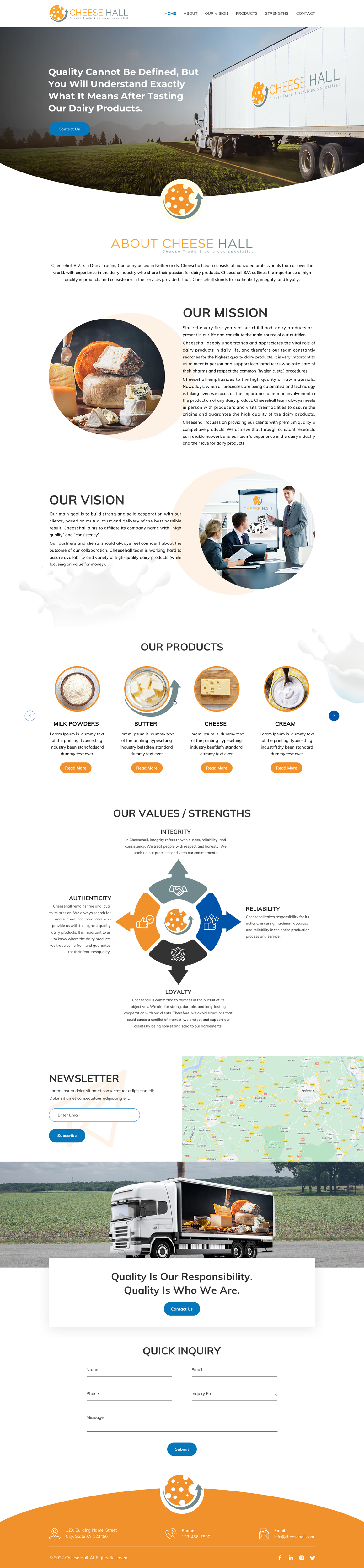 Web Design by Sbss for Cheesehall BV | Design: #28719212