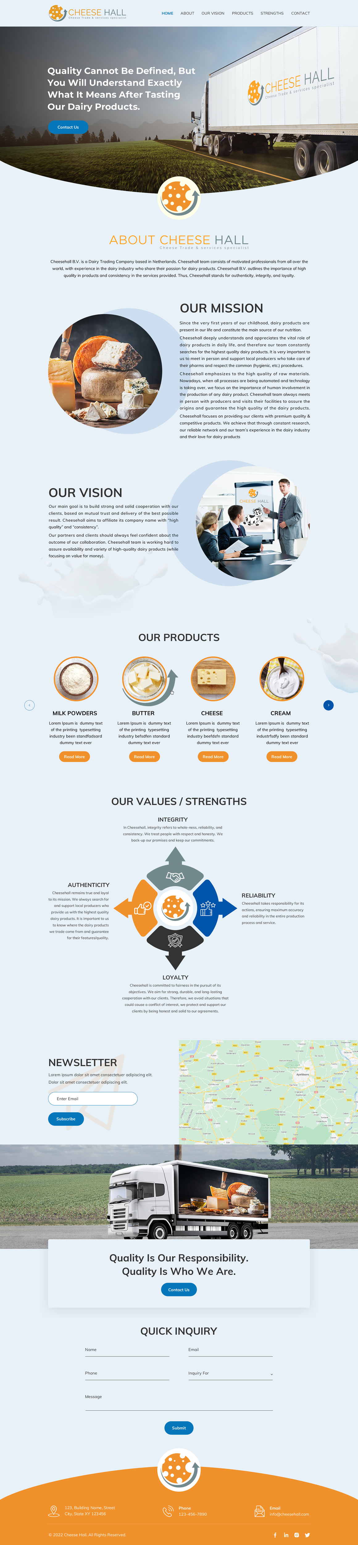Web-Design von Sbss für Cheesehall BV | Design #28719213