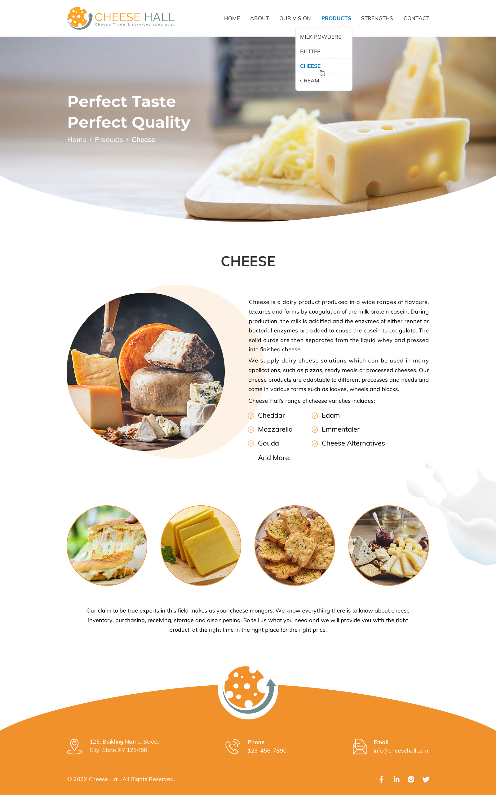 Web Design by Sbss for Cheesehall BV | Design #28719575