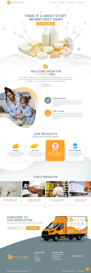 Web Design by nzdesigners for Cheesehall BV | Design #28614050