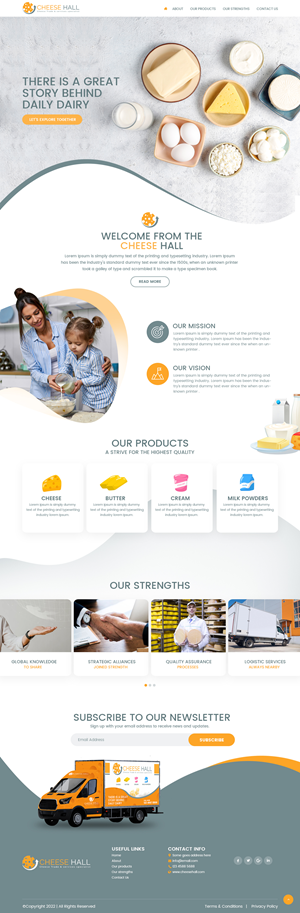Web Design by nzdesigners for Cheesehall BV | Design: #28614052