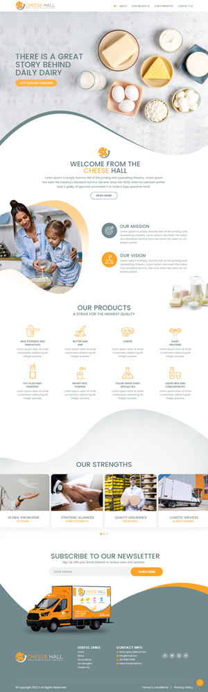 Web Design by nzdesigners for Cheesehall BV | Design: #28620031