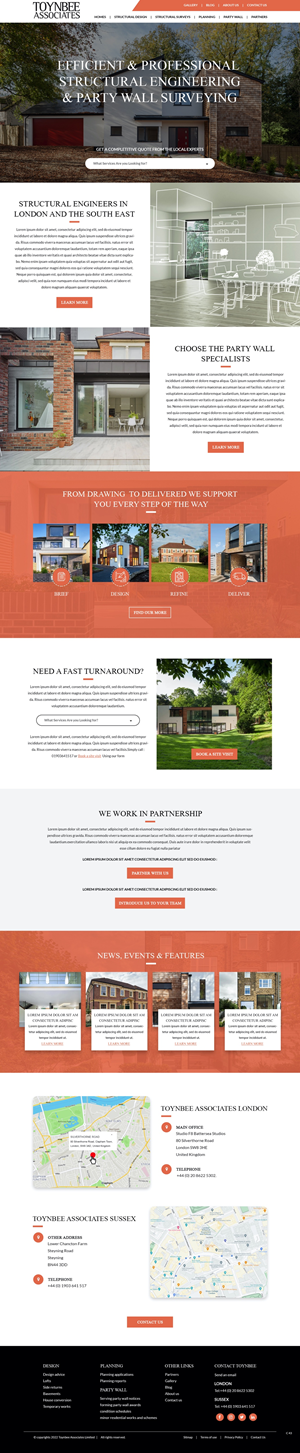 Web Design by pb for Ergo Digital Limited | Design #28598608