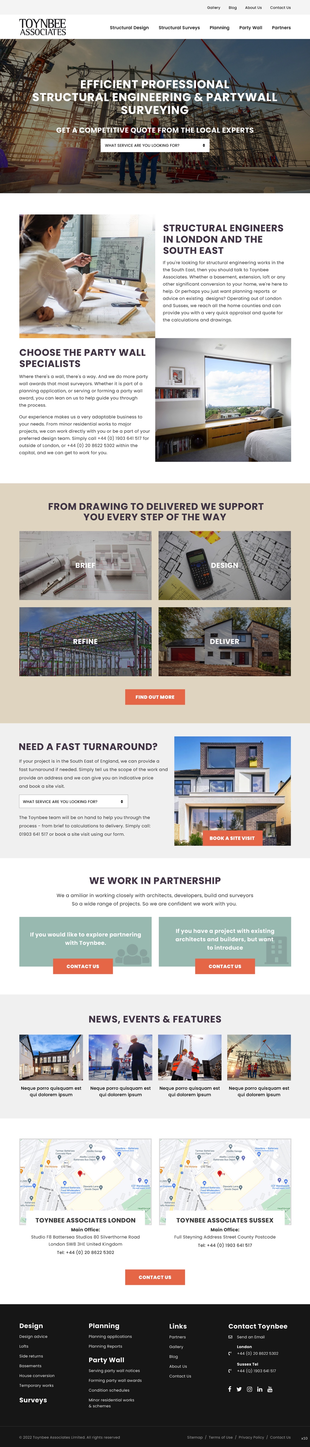 Web Design by pb for Ergo Digital Limited | Design #28598613