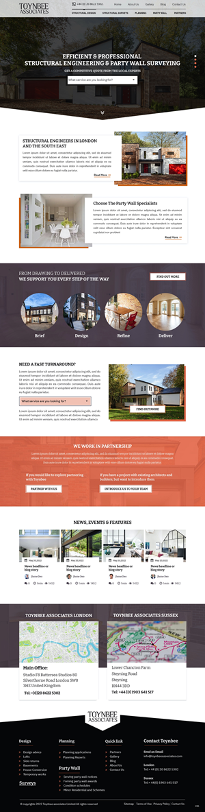Web Design by pb for Ergo Digital Limited | Design: #28602040