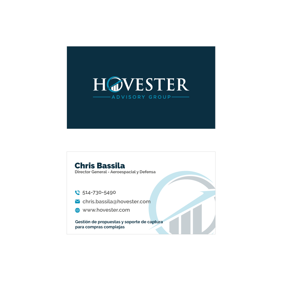 Business Card Design by lastyles for Hovester Advisory Group | Design #28594082