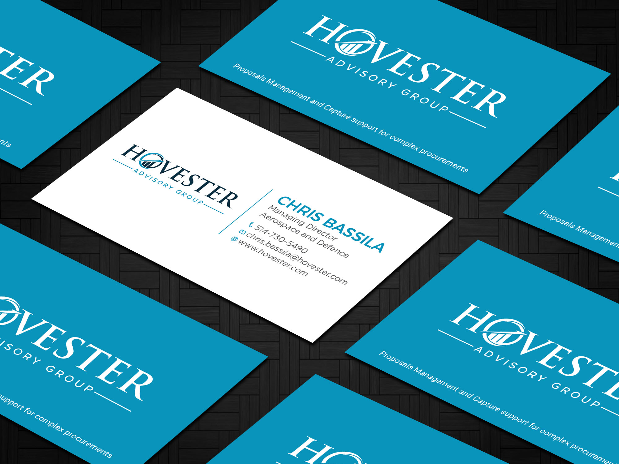 Business Card Design by RENEXIT for Hovester Advisory Group | Design #28595443