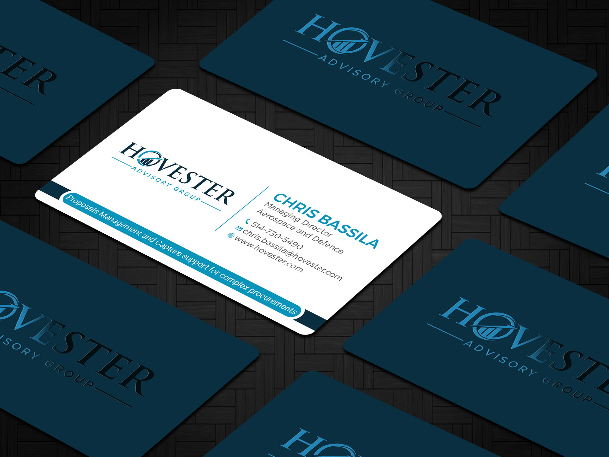 Business Card Design by RENEXIT for Hovester Advisory Group | Design #28595445