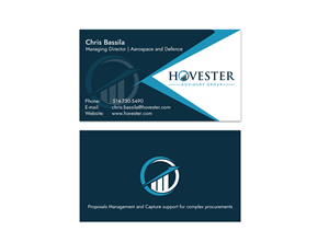 Design de Carte de Visite par Kevin Indiaka pour Hovester Advisory Group | Design #28604765