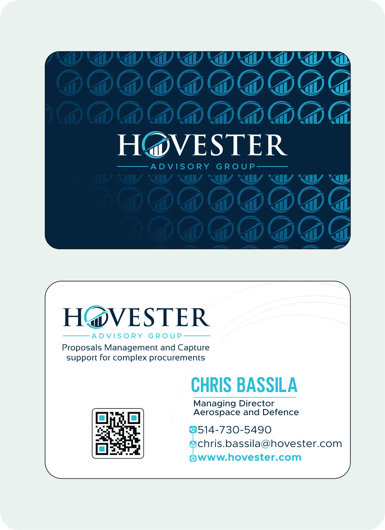 Design de Carte de Visite par soheil ahmadi pour Hovester Advisory Group | Design #28601989