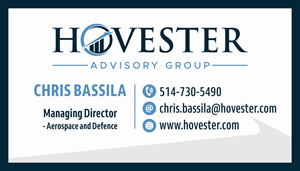 Design de Carte de Visite par MarkoE pour Hovester Advisory Group | Design #28597141