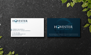 Business Card Design by Verified artistry (Design garden) for Hovester Advisory Group | Design: #28599058