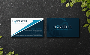 Business Card Design by Verified artistry (Design garden) for Hovester Advisory Group | Design: #28599064