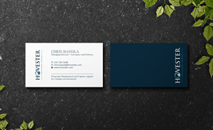Business Card Design by Verified artistry (Design garden) for Hovester Advisory Group | Design: #28599066
