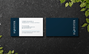 Business Card Design by Verified artistry (Design garden) for Hovester Advisory Group | Design: #28599069