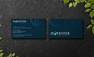 Business Card Design by Verified artistry (Design garden) for Hovester Advisory Group | Design: #28599079