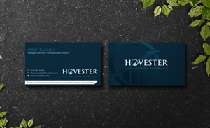 Business Card Design by Verified artistry (Design garden) for Hovester Advisory Group | Design: #28599089