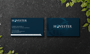 Business Card Design by Verified artistry (Design garden) for Hovester Advisory Group | Design: #28599091