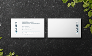Business Card Design by Verified artistry (Design garden) for Hovester Advisory Group | Design: #28610599