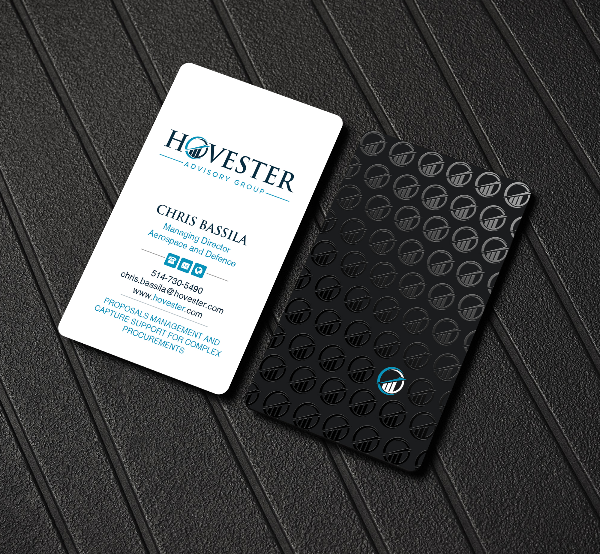 Business Card Design by Creations Box 2015 for Hovester Advisory Group | Design #28594967