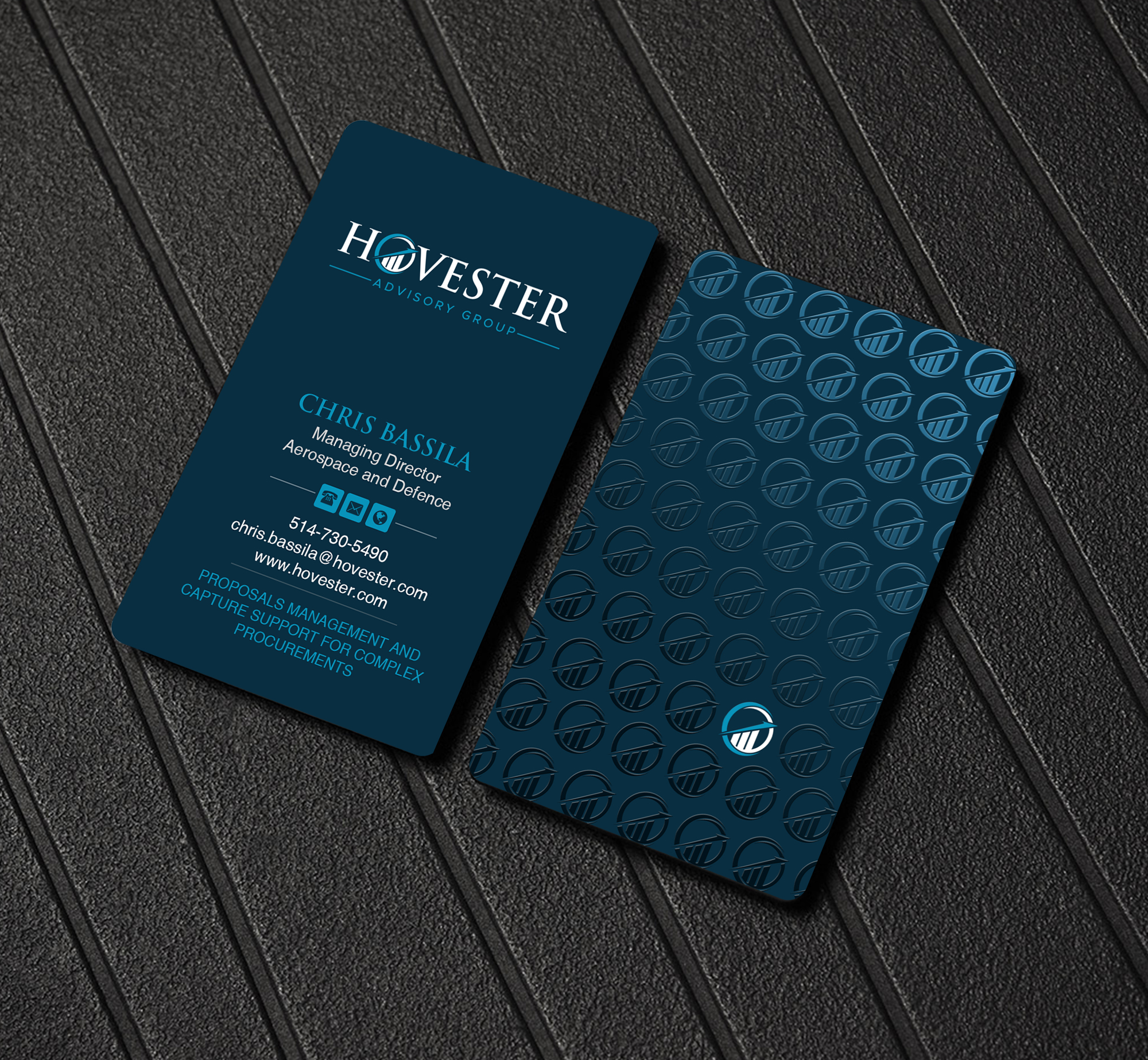 Business Card Design by Creations Box 2015 for Hovester Advisory Group | Design #28594968