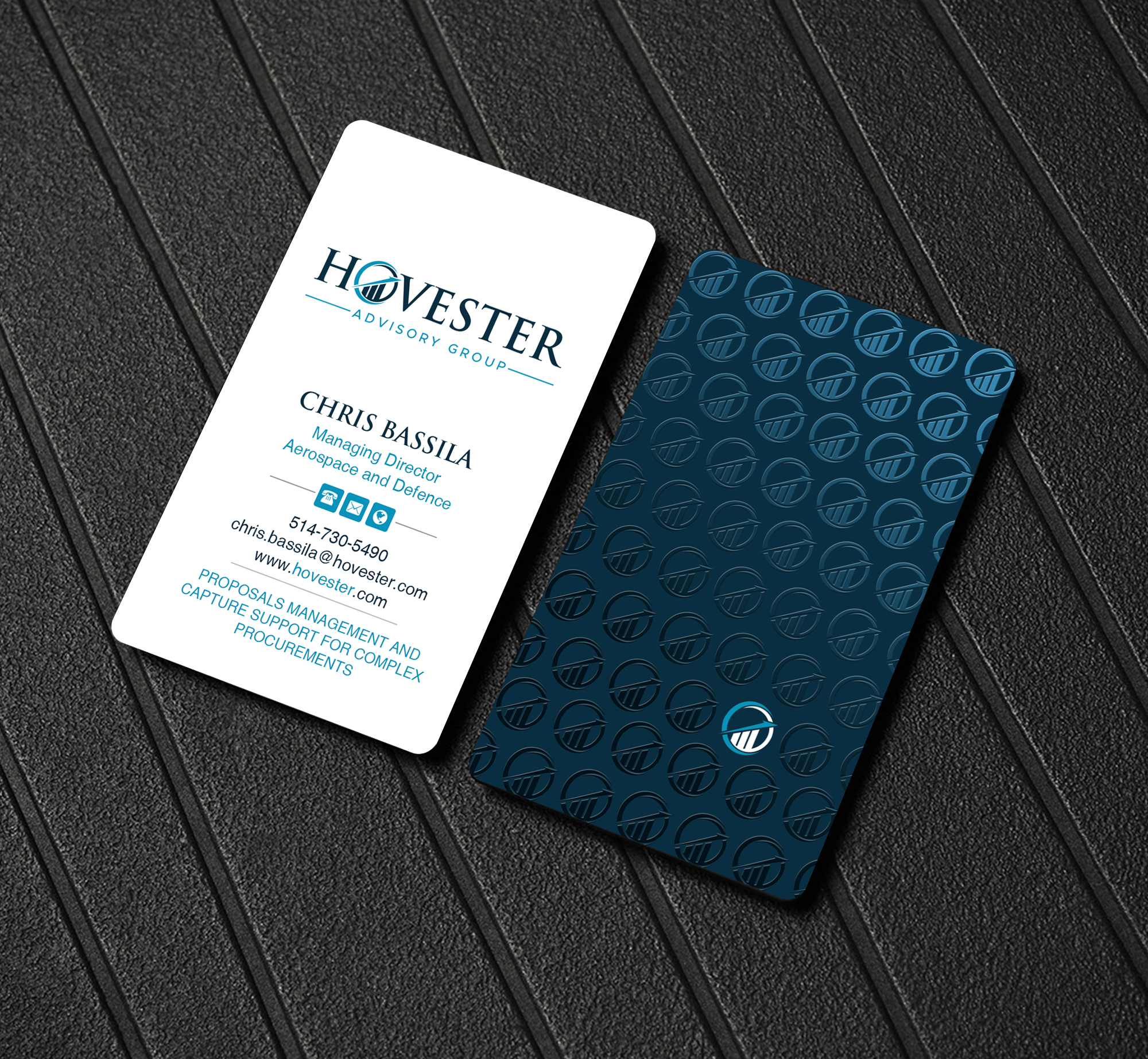 Business Card Design by Creations Box 2015 for Hovester Advisory Group | Design #28594969