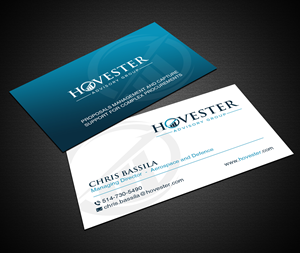 Business Card Design by Creations Box 2015 for Hovester Advisory Group | Design: #28597475