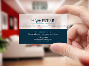 Business Card Design by Creations Box 2015 for Hovester Advisory Group | Design: #28603953