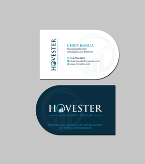Business Card Design by Creations Box 2015 for Hovester Advisory Group | Design: #28603971