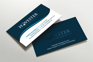 Business Card Design by LAXMI DESIGNHUB for Hovester Advisory Group | Design: #28594558