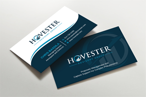 Business Card Design by LAXMI DESIGNHUB for Hovester Advisory Group | Design: #28594569