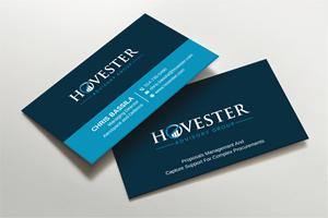 Business Card Design by LAXMI DESIGNHUB for Hovester Advisory Group | Design: #28594570