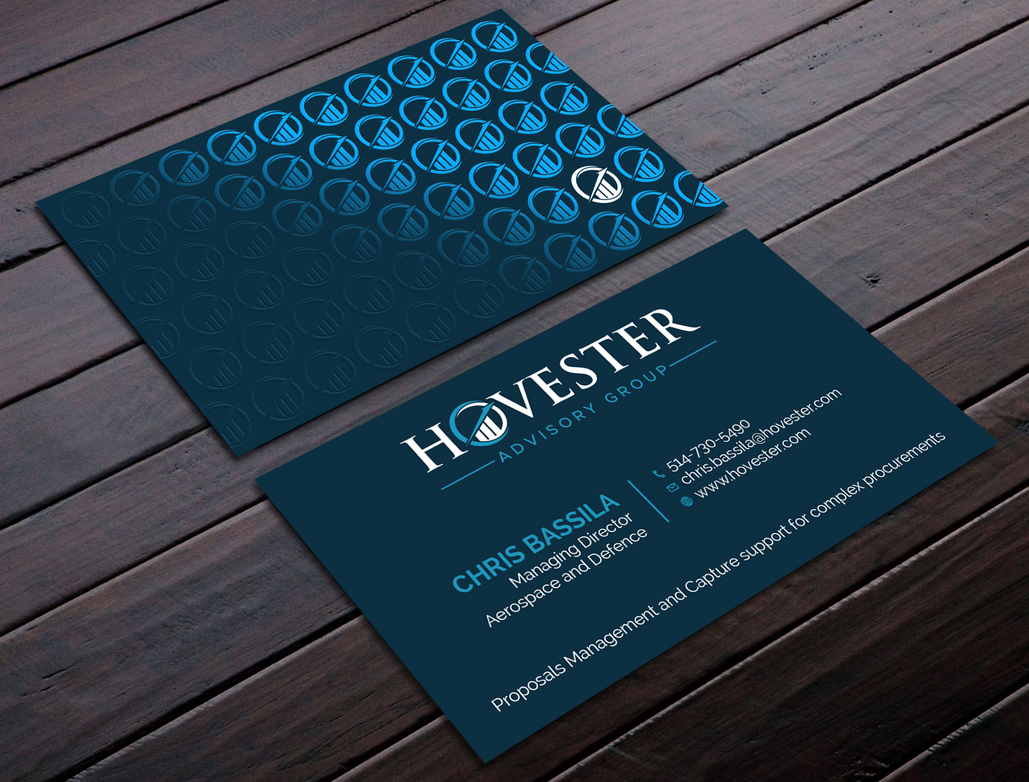 Business Card Design by Tripti Ranjan Gain for Hovester Advisory Group | Design #28594088