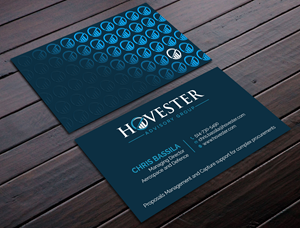 Business Card Design by Tripti Ranjan Gain for Hovester Advisory Group | Design: #28594088