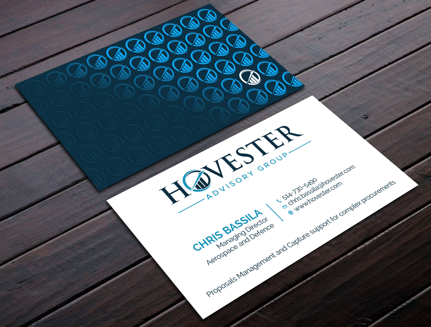 Business Card Design by Tripti Ranjan Gain for Hovester Advisory Group | Design #28594089