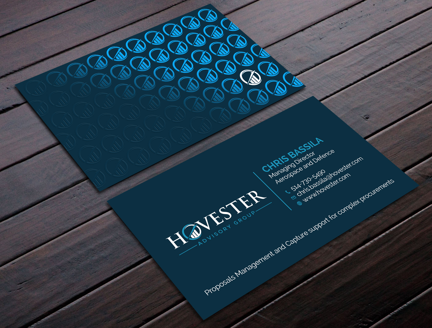 Business Card Design by Tripti Ranjan Gain for Hovester Advisory Group | Design #28594090